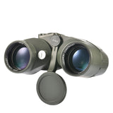 Military-Marine 10x50 Binoculars, Lightweight Tactical Precision Optics for Any Situation IP7 Waterproof  With  Infrared Compass