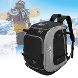 65L Large Capacity Ski Boot Bag - Helmet and Clothing Storage for Men and Women, Adjustable, Waterproof for Camping, Hiking, Skiing