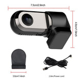 Front Drive Recording Waterproof Night Vision Car Driving Recorder Camera 140 Wide