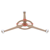 Rotating Triangle Roller Bracket Oven Turntable Tray Support for Midea Microwave Flat Glass Plate