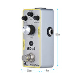 Eno Mini Delay Full Metal Shell Guitar Processor Effect Guitar Pedal for Electric Guitars 30-340Ms Delay True Bypass Footswitch