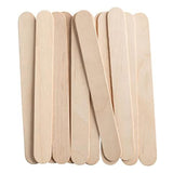 [100 Count] 3.6 Inch Wooden Multi-Purpose Popsicle Sticks, Craft, Ice Cream, Wax, Wa, Tongue Depressor Wood Sticks