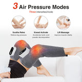 360° Full Wrap Leg Massage Heating Air Pressure Muscle Wireless Airbag Calf Massager Promote Blood Circulation