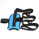 Portable Sports Yoga Ligament Stretching Belt Rehabilitation Strap Leg Stretcher Soft Relax Legs Hamstring Foot Pain Relief