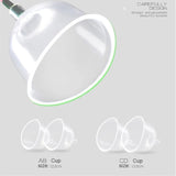 Chargeable Electric Double Cups Sucking Massage Pump Breast Lifting and Enhancing Abundance Care instrument for ABCD cup