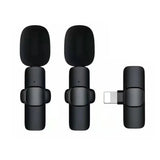 Lavalier Microphone Portable Audio Video Recording Mini Lapel Mic Wireless Microfone for Game Phone