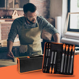 11 Pieces File Set For Wood Metal Plastic - Files In All Shapes -Workshop Files & Needle Files