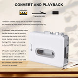 TONIVENT Converter Cassette To Card U Disk Tape Recorder to MP3 Portable Music Player