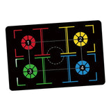 Basketball Rubber Agility Footstep Training Mat for Kids Adults