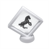 30 Pcs 3D Floating Display Frame Stand Storage Boxes for Jewelry Ring Earrings Coin Medals Challenge Medal Holder B