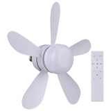 Fans Lights Crystal Fandelier 3000K-6500K 3 Speed Remote Control LED Ceig Fan For Bedroom/Garage/Kitchen