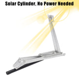 Agricultural Ventilation Of Greenhouse Aluminum Double Spring Vent Window Opener Solar Heat Sensitive Garden Tool Automatic