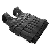 Jacket Weighted Vest 1680D Oxford Cloth 20/50kg Adjustable Fast Drying Wear-resistant For Exercise Training Fiess