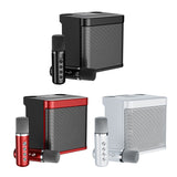 Portable Bluetooth Speaker Wireless Microphone Singing Equipment Stereo Bass Subwoofer Karaoke Party Support AUX New