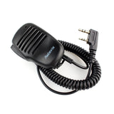 Compact K-Head Microphone/Shoulder Microphone for Walkie Talkies - Compatible with Multiple Models
