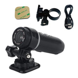 960P Motorcycle Helmet Mount Camcorder 170° Wide Angle Sport Camera Loop Recording Waterproof For Bike Motorbike Skiing