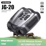 Digital Night Vision Binoculars JG-20 Infrared Hunting Device Telescope Camping Equipment Night Vision Goggles 1080P Video 300m