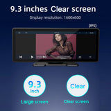 9.3 Inch Car Stereo MP5 Player BT Hands-Free Calg FM Radio Support Carplay Android Auto Phone k Reversing Assist U-Disk