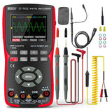 2 in1 Digital Oscilloscope Multimeter 2.8inch IPS Multimetro 48MSa/s Sampg Rate 10Mhz Bandwidth 9999 Counts True RMS