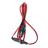 180cm 14AWG TO SAE Quick Disconnect Extension Cable 2 Pin Connection Cord Plug for Camp Trailer Solar Panels Battrey
