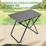 Aluminum Alloy Folding Portable Table - Lightweight with Carry Bag for Outdoor Camping, Beach, Picnic, BBQ