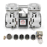 VN-60 Oil free Air Compressor Motor Vacuum Built in Silencer Pump 220V 260W