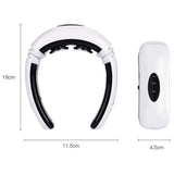 Smart Electric Neck and Shoulder Massager Low Frequency Heating Pain Relief Care Relax Health Tool Relaxation