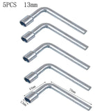 L-Shaped Socket Hexagonal Multi Wrench Key 7-shaped Elbow Sleeve Wrenches Hand Tools 7/8/10/12/13/14mm