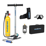 S5000B Oxygen Cyder Respirator Scuba Diving Tank 1L Equipment Snorkeg Hand Pump