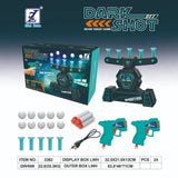 Luminous Electric Suspended Target Children's Shooting Compeon Soft Elastic Sponge Gun Set Outdoor Sports Toy Gift