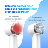 Wireless Electric Facial Cleansing Brush Hot&amp;Cold Compress Deep Skin Care Exfoliator 6In1 Sonic Blackhead Remover Facial Massage