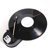 Mini Vinyl Record Player Gramophone Direct Rotation U Disk MP3 Dual Speed 33