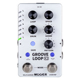 Mooer Groove Pedal Looper Guitarra Pedalboard Guitar Parts and Accessories Groove Loop X2 Looper 140 Minutes Loops 121 Drum