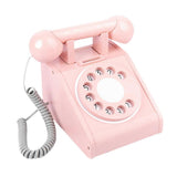 Wooden Telephone Plaything Playing House Toy Simulated Telephone Plaything