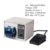 intelligent mini small food grade circulating self-absorbent large w automatic Peristaltic pump, 220V DC pump