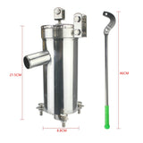 Stainless Steel Manual Water Pump Home Oil Pump Well Hand Shake Suction Pump Suction Well Water Hand Pump Max Lift 8M