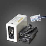 12V Charging Induction Network Cable Crystal Head Automatic Optical Fiber 5G Line Crimping hine