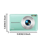 HD Digital 44MP 1080P FHD Photography Video Camcorder 16X Zoom Portable Vlogging Camera for Kids Adults Beginners