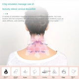 110V-220V Cervical spine home protection electric vertebral pillow shoulder physiotherapy neck massager