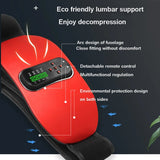Lumbar fatigue relief health back massager far-infrared heating spine physiotherapy instrument support lumbar