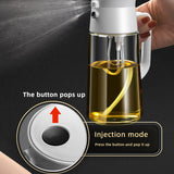2 in 1 Spray Bottle For Cooking Olive Oil Sprayer Dispensers for Camping BBQ Baking Soy Sauce Kitchen Tool 500ml