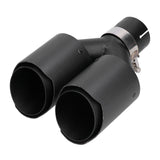 Exhaust Pipe Durable Stainless Steel High Accuracy Exhaust Tip Carbon Fiber Wear‑Resistant for Automobile Car Exhaust