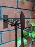 Garden Hanger Garage Storage Heavy Duty Wall Hoo For Rack Brooms Hoses Shovel Gardening Yard Tool