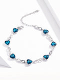 Blue Heart Of The Sea Bracelet