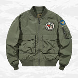 Men's Fashion Vintage Workwear Baseball Jacket