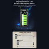 WS-1 2.4GHz Wireless Guitar System Rechargeable Audio Transmitter and Receiver 4 Channels 30m 282º Rotatable Head 5H Endurance