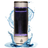 (White) Travel Friendly 420ml Portable H Water Generator Bottle Improves Water Quality Quickly for Home Office and Travel  White