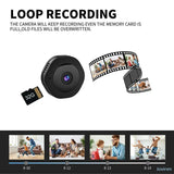 Wifi Mini IP HD1080P Covert Small Nanny Cam Video Voice Recorder Indoor Portable Security CCTV Camera for Home and Office