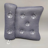 Premium Bathroom Pillow with 4D Mesh and 7 Suction Cups for a Spa-Like Bathing Experience