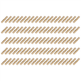 100Pcs Brass Concealed Barrel Hinges Jewelry Wood Boxes Cabinet Invisible Furniture Hinge 4X20mm